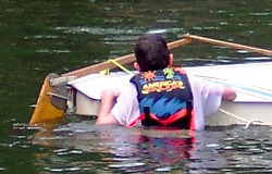 sailing capsize practice